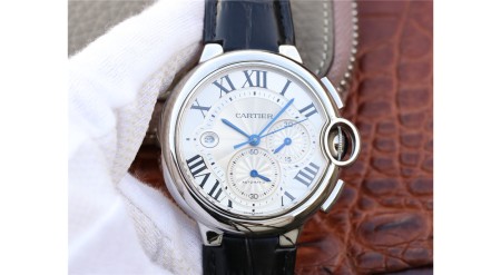 [ZF공장] 까르띠에 발롱 블루 크로노그래프 W6920078 [44mm]